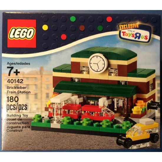 LEGO EXCLUSIF mini-modular Train Station Bricktober 2015